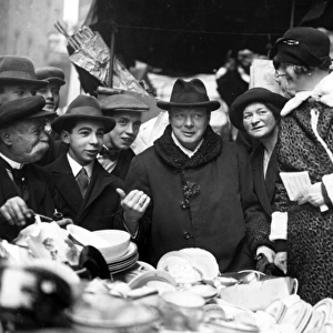 Winston Churchill during election 1927