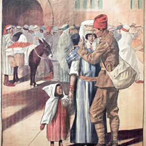 WW1 poster, French war loan issue, Algerian Company