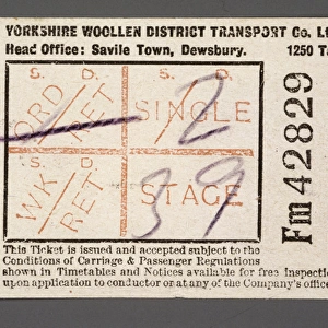 Yorkshire Bus Ticket