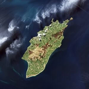 Isle of Man, satellite image C016 / 3886