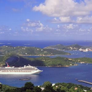 Charlotte Amalie (Tramway), capital of United States Virgin Islands, West Indies