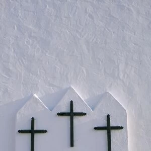 Detail of three crosses