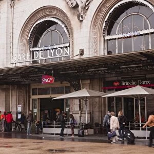 Gare de Lyon railway station in central Paris, France, Europe