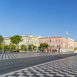 Place Messina, Nice, Alpes Maritimes, Cote d Azur, Provence, France, Mediterranean