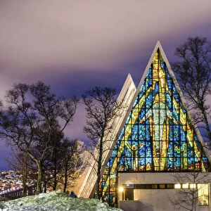 Arctic Cathedral at Twilight, Tromso, Norway