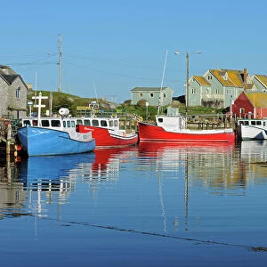 Coastal fishing village on the Atlantic Ocean Peggy's Cove Nova Scotia, Canada