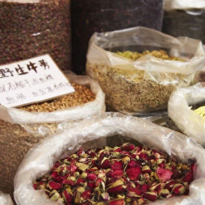 Dried flower tea, Shenzhen, Guangdong Province, China