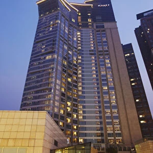 Grand Hyatt Hotel in City Crossing complex, Shenzhen, Guangdong, China