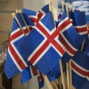 Souvenir Icelandic flags