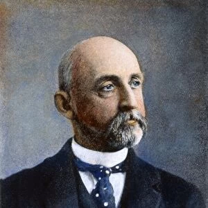 ALFRED THAYER MAHAN (1840-1914). American naval officer and historian