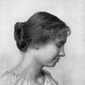 HELEN KELLER (1880-1968). American author and lecturer. Photographed in 1905