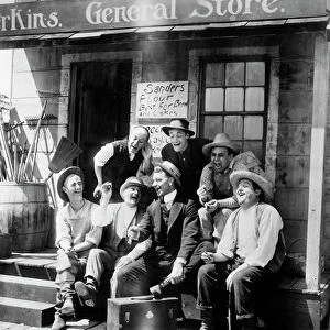 SILENT FILM STILL: STORES. Wallace Beery in George Ades Gaby Drummer
