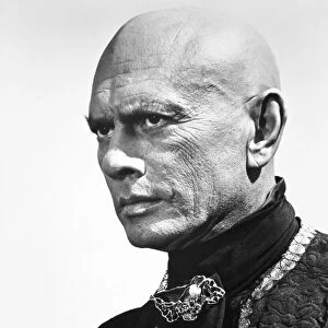 YUL BRYNNER (1920-1985). American actor. Photographed c1971
