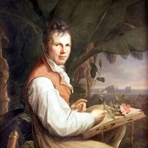 An 1806 portrait of Humboldt by Friedrich Georg Weitsch. Friedrich von Humboldt