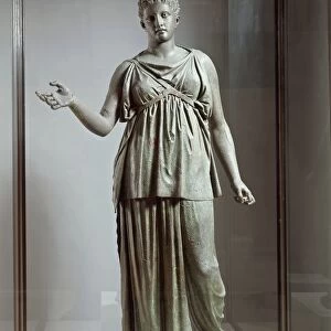 Greek civilization, bronze statue of Artemis known as Piraeus Artemis