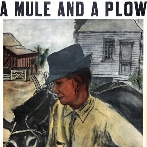 A MULE AND A PLOW - Small loans give farmers a new start. Resettlement Administration