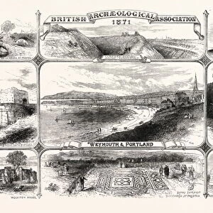 Places Visited by the British Archeological Association in 1871: Roman Bridge at Preston