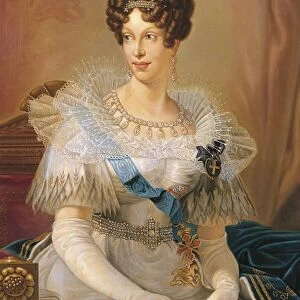 Portrait of Marie Louise of Austria, Duchess of Parma, Piacenza and Guastalla