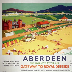 Aberdeen, Gateway to Royal Deeside, LNER / LMS poster, 1923-1947