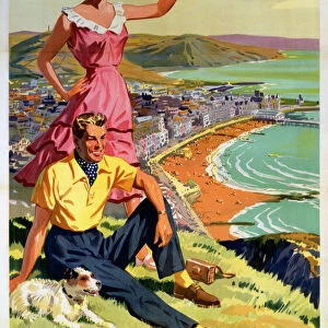 Aberystwyth, BR(WR) poster, 1956