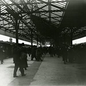 Aintree Sefton Arms station, Lancashire & Yorkshire Railway, November 1912