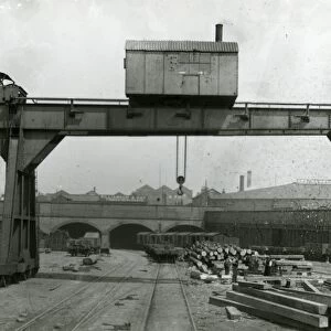 Bankfield railway goods yard, Liverpool, Lancashire and Yorkshire Railway