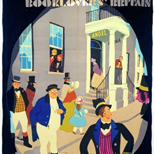 The Booklovers Britain - Bury St Edmunds, LNER poster, 1933