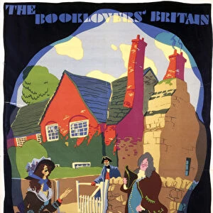 The Booklovers Britain - Coxwold, Yorkshire, LNER poster, 1933