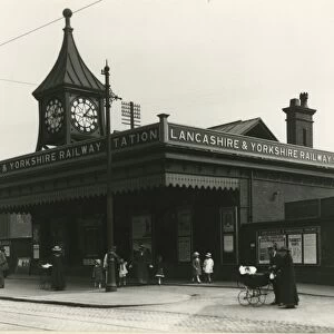 Bury station, Lancashire & Yorkshire Railway, 1915