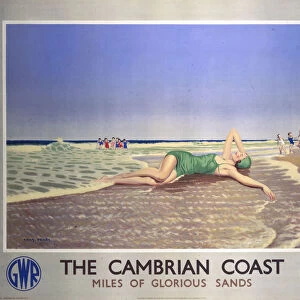 The Cambrian Coast, GWR poster, 1938