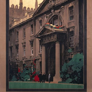 Cambridge on the North Eastern Railway, LNER poster, 1923-1947