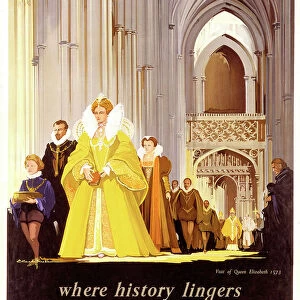 Canterbury, BR poster, 1952