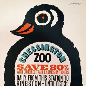 Chessington Zoo, BR poster, 1964