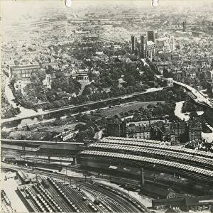 City of York aerial view, 10 June 1951