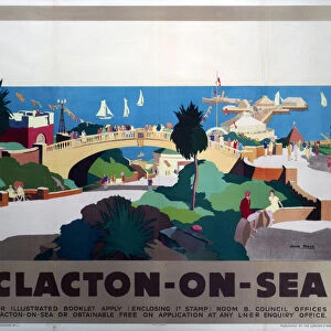 Clacton-on-Sea, LNER poster, 1923-1947