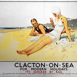 Clacton-on-Sea, LNER poster, 1923-1947
