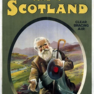 Come to Scotland, LNWR / Caledonian Railway poster, 1923-1947