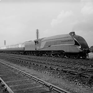 Coronation Train at Retford. England, 1937