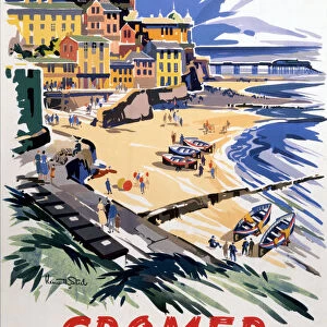 Cromer - Gem of the Norfolk Coast, BR (ER) poster, 1948-1965
