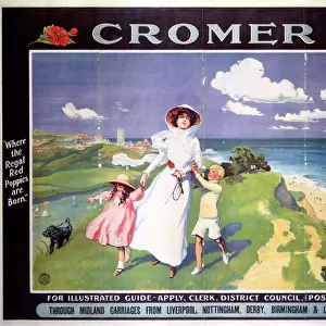 Cromer, MR / Cromer District Council poster, 1900