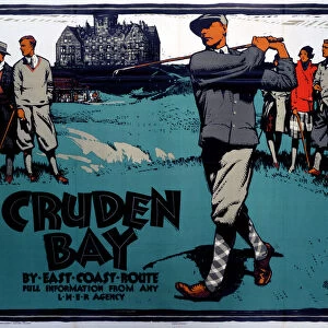 Cruden Bay, LNER poster, 1923-1947