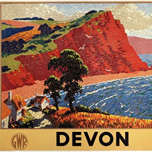 Devon, GWR poster, 1936