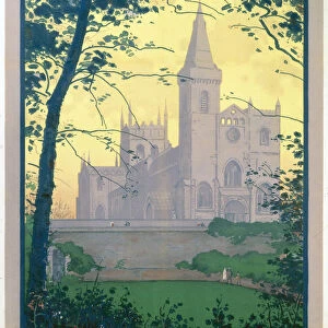 Dunfermline, LNER poster, 1923-1947