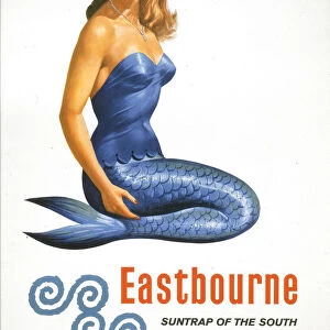 Eastbourne, Suntrap of the South, BR poster, 1961