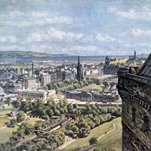 Edinburgh, BR poster, 1955-1965
