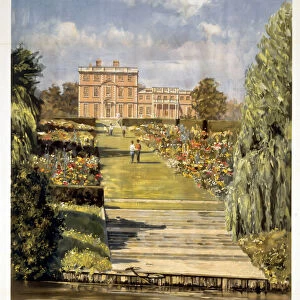 Englands Stately Homes - Newby Hall, Yorkshire, BR poster, 1956