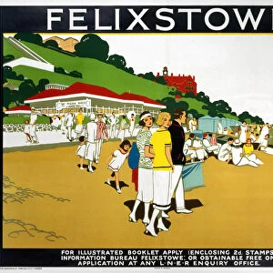 Felixstowe, LNER poster, 1923-1947