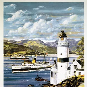 The Firth of Clyde, BR poster, c 1960