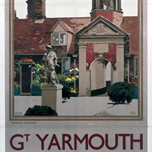 Great Yarmouth - Its Quicker By Rail, LNER poster, 1923-1947