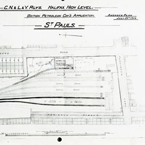 Halifax St Pauls station, Halifax High Level Railway / Great Northern Railway and Lancashire & Yorkshire Railway, 1913